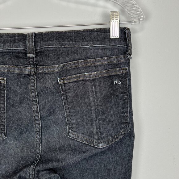 Rag & Bone Womens Skinny Jeans Black Rae size 28 - Picture 10 of 16
